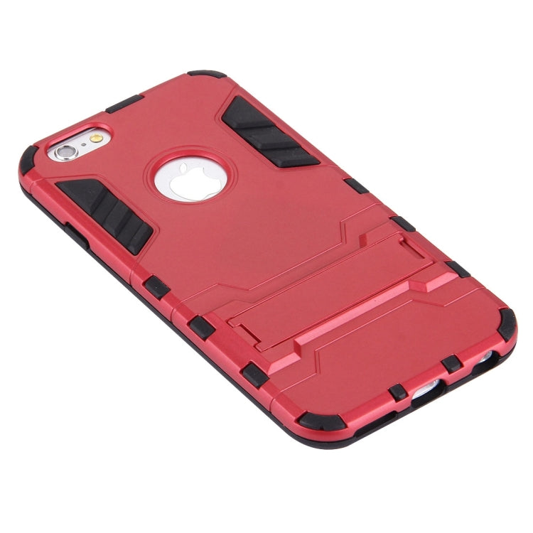 For iPhone 6 Plus & 6s Plus Separable TPU + PC Combination Case with Holder