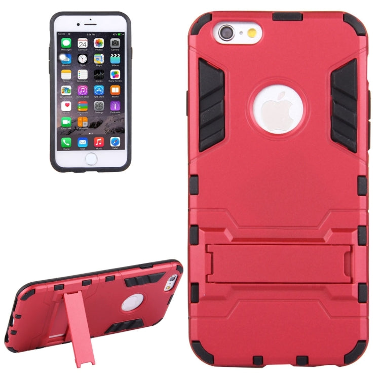 For iPhone 6 Plus & 6s Plus Separable TPU + PC Combination Case with Holder