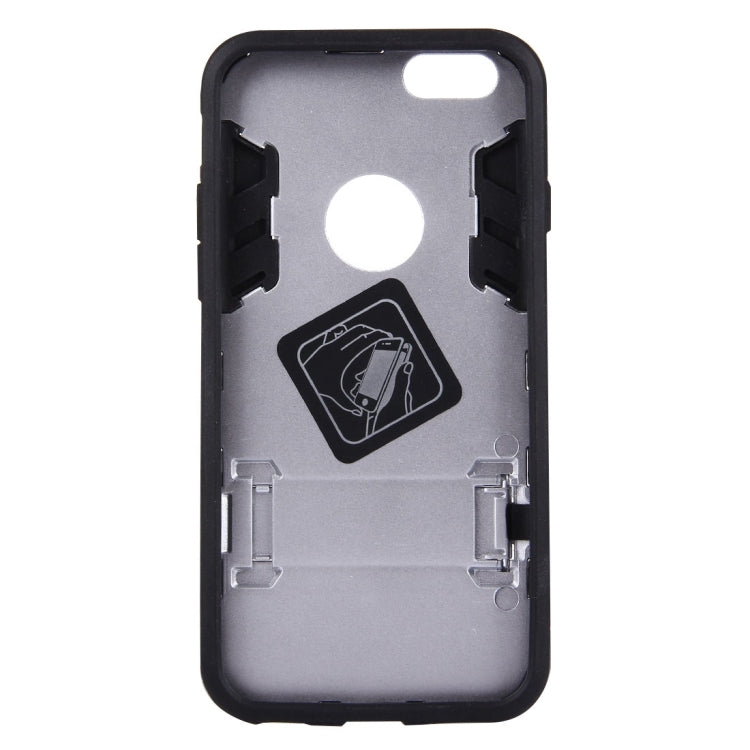 For iPhone 6 Plus & 6s Plus Separable TPU + PC Combination Case with Holder