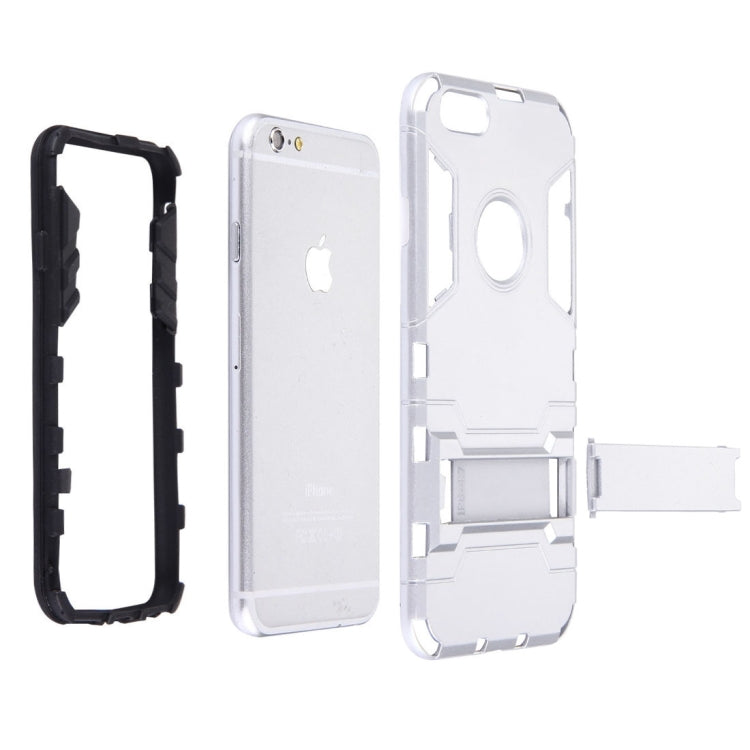 For iPhone 6 Plus & 6s Plus Separable TPU + PC Combination Case with Holder