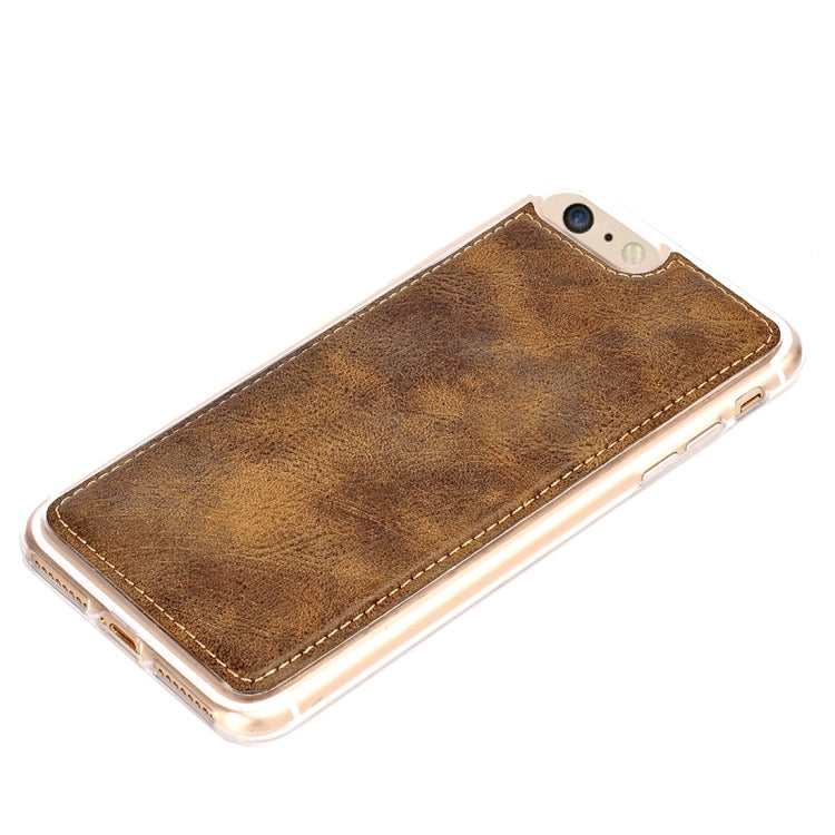 For iPhone 6 Plus & 6s Plus Retro Style Crazy Horse Texture Horizontal Flip Leather Case with Separable Back Cover & Zip Fastener & Card Slot & Wallet & Magnetic Buckle