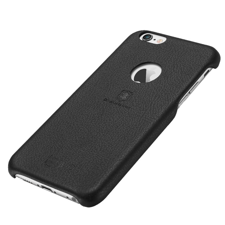 Lenuo for iPhone 6 Plus & 6s Plus Litchi Texture PU + PC Paste Skin Protective Case