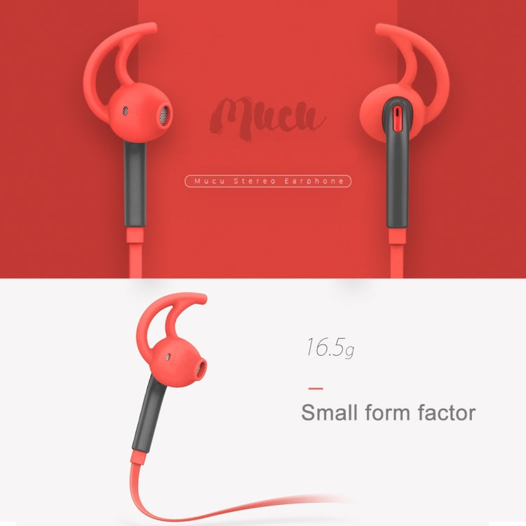 ROCK Mucu In-Ear Stereo Bass Wired Earphone With Remote and Mic for iPhone, iPad, iPod, Xiaomi, Samsung, Huawei and Other Smartphones with 3.5mm Earphone Port(White)