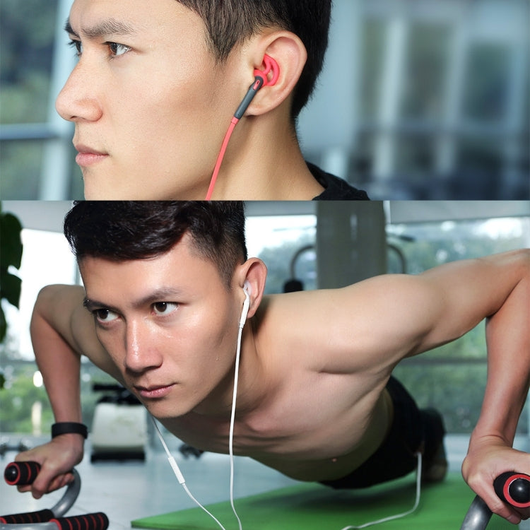 ROCK Mucu In-Ear Stereo Bass Wired Earphone With Remote and Mic for iPhone, iPad, iPod, Xiaomi, Samsung, Huawei and Other Smartphones with 3.5mm Earphone Port(White)