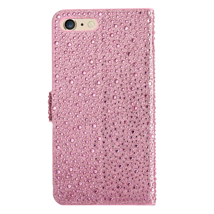 For iPhone 6 Plus & 6s Plus Raindrops Pattern Horizontal Flip Leather Case with Holder & Card Slots