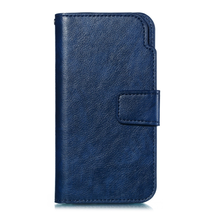 Litchi Texture Horizontal Flip Leather Case for iPhone 6 Plus, with Nine Card Slots & Wallet & Photo Frame