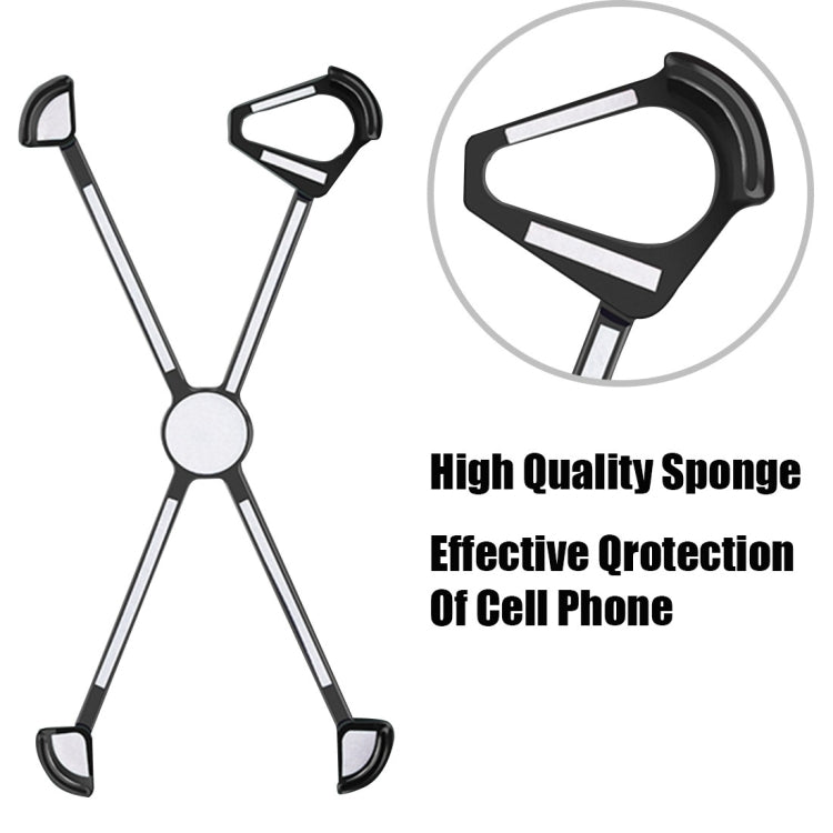 For iPhone 6 Plus & 6s Plus Type-X Metal Four Angle Anti Falling Protective Case