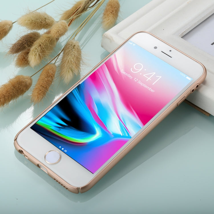 For iPhone 6 Plus & 6s Plus Fully Wrapped Drop-proof PC Protective Case Back Cover