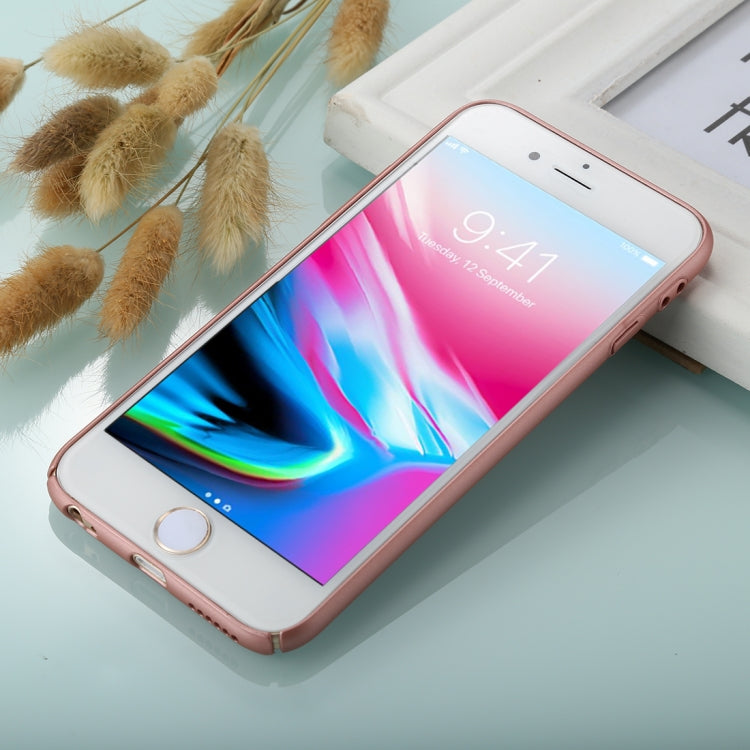 For iPhone 6 Plus & 6s Plus Fully Wrapped Drop-proof PC Protective Case Back Cover