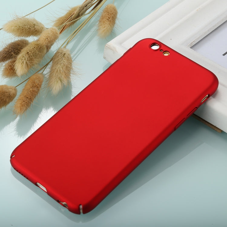 For iPhone 6 Plus & 6s Plus Fully Wrapped Drop-proof PC Protective Case Back Cover
