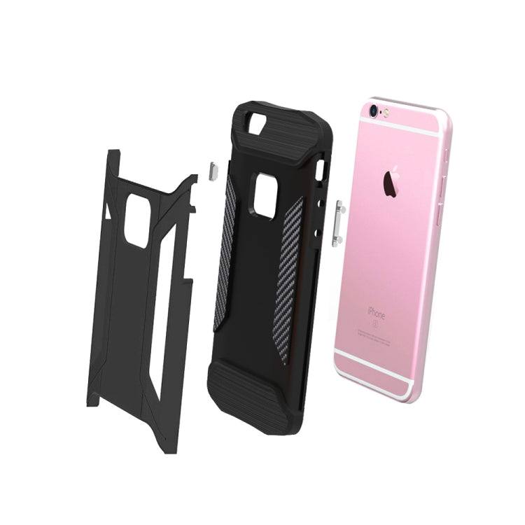 For iPhone 6 Plus & 6s Plus TPU + PC  Armor Combination Case