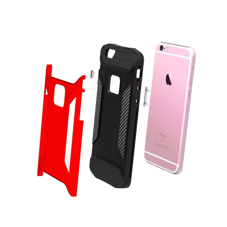 For iPhone 6 Plus & 6s Plus TPU + PC  Armor Combination Case