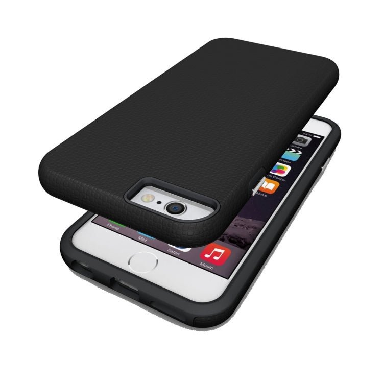 For iPhone 6 Plus & 6s Plus Ball Texture Anti-slip PC + TPU Protective Back Cover Case