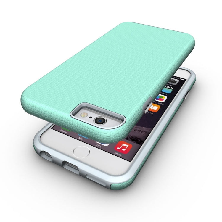 For iPhone 6 Plus & 6s Plus Ball Texture Anti-slip PC + TPU Protective Back Cover Case