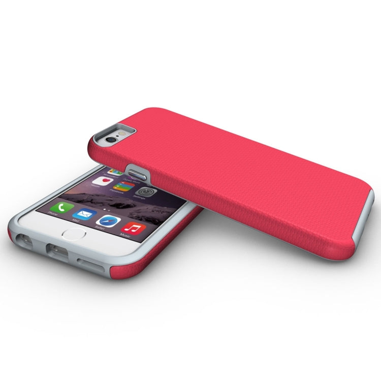 For iPhone 6 Plus & 6s Plus Ball Texture Anti-slip PC + TPU Protective Back Cover Case