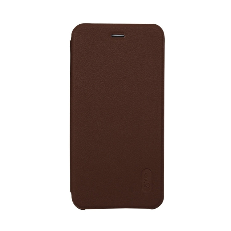 Lenuo for iPhone 6 Plus & 6s Plus PU+PC Litchi Texture Horizontal Flip Leather Case with Card Slots