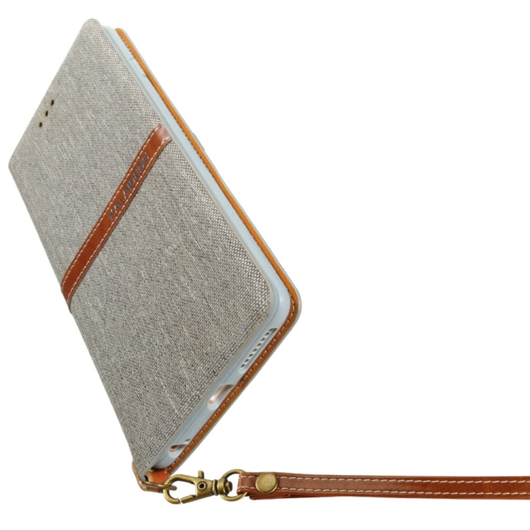 KALAIDENG FUNWEAR X Series for iPhone 6 Plus & 6s Plus Linen Leather + TPU Horizontal Flip Leather Case with Card Slots & Holder & Lanyard