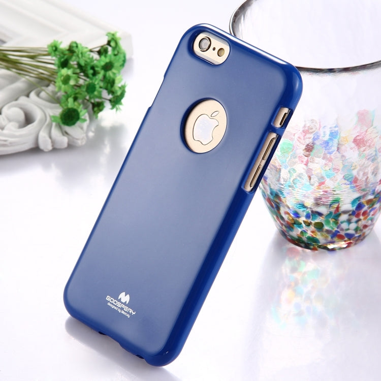 GOOSPERY JELLY CASE for iPhone 6 Plus & 6s Plus TPU Glitter Powder Drop-proof Protective Back Cover Case