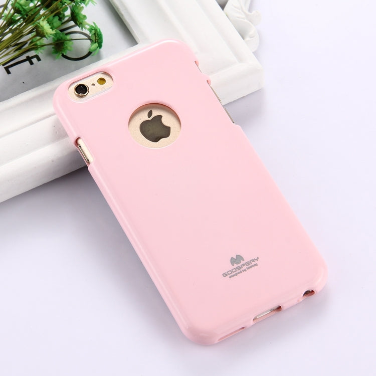 GOOSPERY JELLY CASE for iPhone 6 Plus & 6s Plus TPU Glitter Powder Drop-proof Protective Back Cover Case