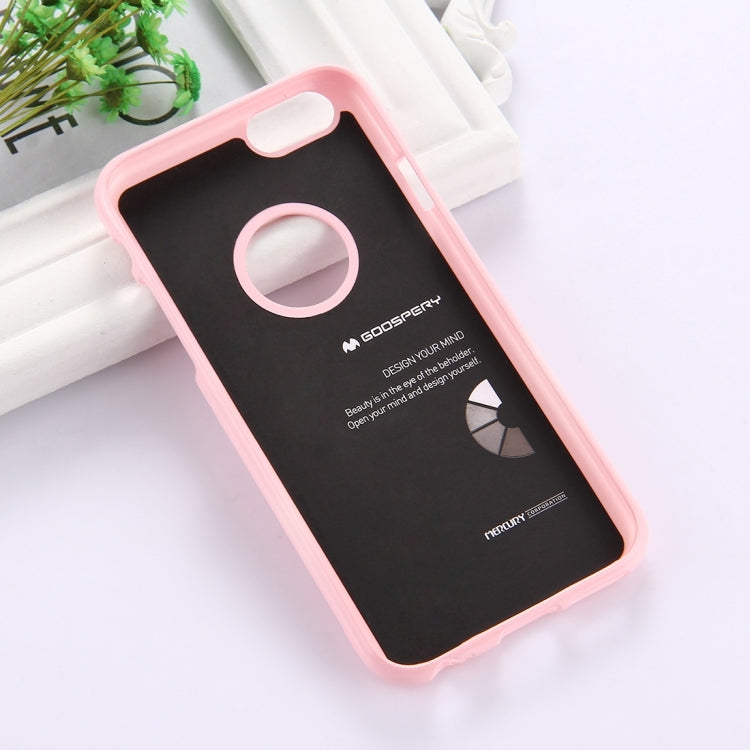 GOOSPERY JELLY CASE for iPhone 6 Plus & 6s Plus TPU Glitter Powder Drop-proof Protective Back Cover Case