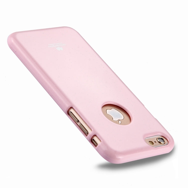 GOOSPERY JELLY CASE for iPhone 6 Plus & 6s Plus TPU Glitter Powder Drop-proof Protective Back Cover Case