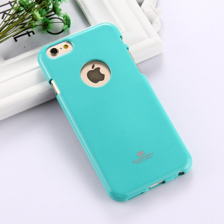 GOOSPERY JELLY CASE for iPhone 6 Plus & 6s Plus TPU Glitter Powder Drop-proof Protective Back Cover Case