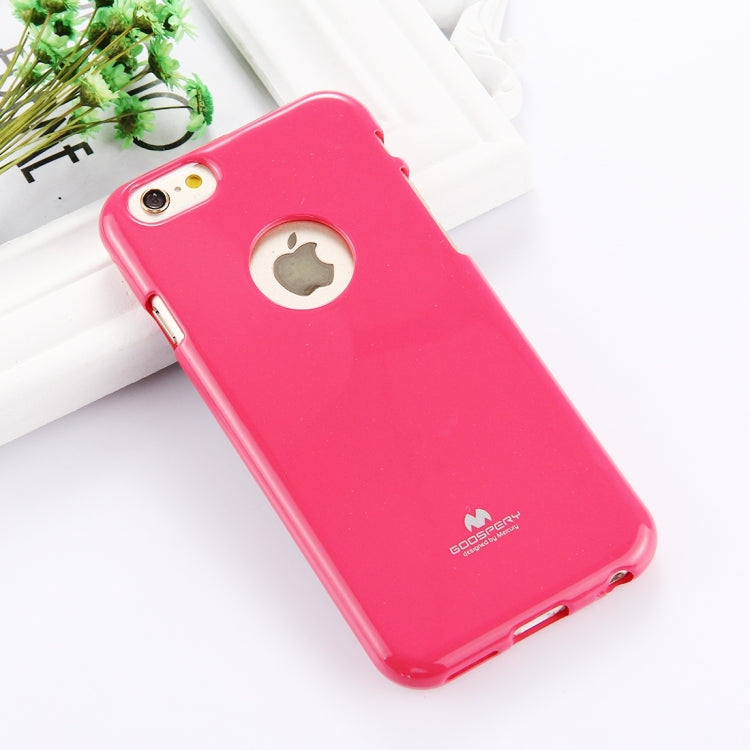 GOOSPERY JELLY CASE for iPhone 6 Plus & 6s Plus TPU Glitter Powder Drop-proof Protective Back Cover Case