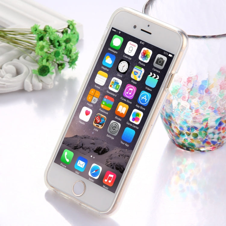 GOOSPERY JELLY CASE for iPhone 6 Plus & 6s Plus TPU Glitter Powder Drop-proof Protective Back Cover Case