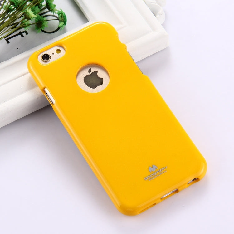 GOOSPERY JELLY CASE for iPhone 6 Plus & 6s Plus TPU Glitter Powder Drop-proof Protective Back Cover Case