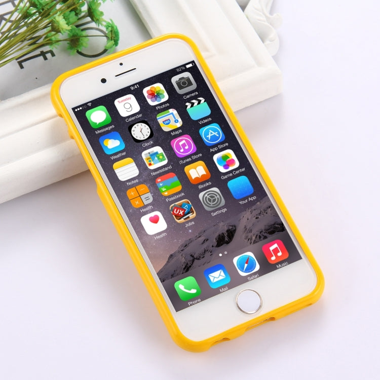 GOOSPERY JELLY CASE for iPhone 6 Plus & 6s Plus TPU Glitter Powder Drop-proof Protective Back Cover Case