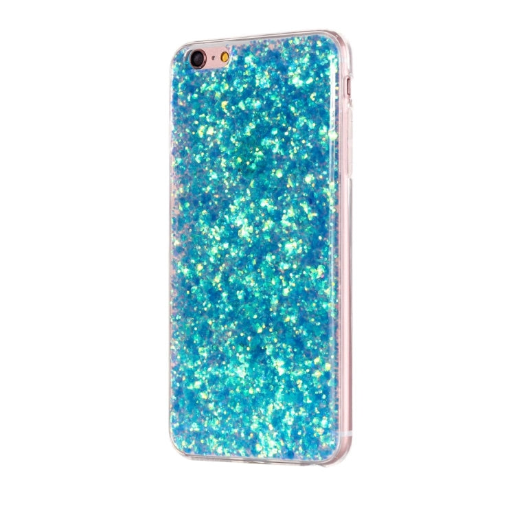 For iPhone 6 Plus & 6s Plus Glitter Powder Soft TPU Protective Case