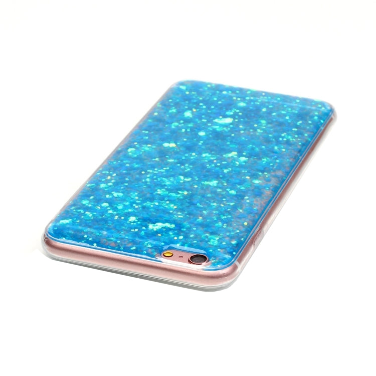 For iPhone 6 Plus & 6s Plus Glitter Powder Soft TPU Protective Case
