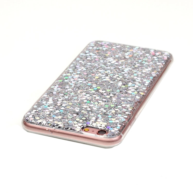 For iPhone 6 Plus & 6s Plus Glitter Powder Soft TPU Protective Case