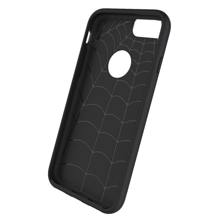 For iPhone 6 Plus & 6s Plus Simple Brushed Texture 2 in 1 PC + TPU Combination Protective Case