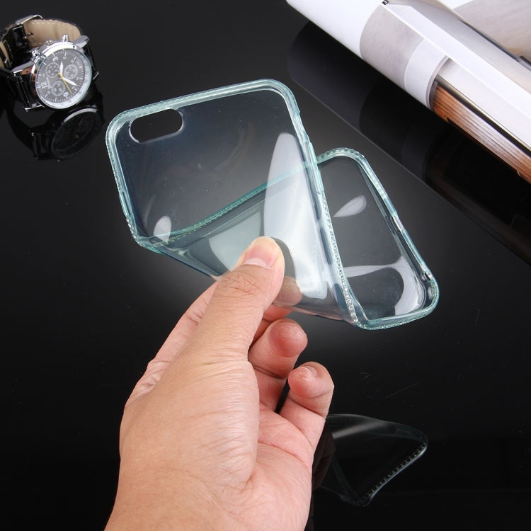 For iPhone 6 Plus & 6s Plus Diamond Encrusted TPU Protective Back Case