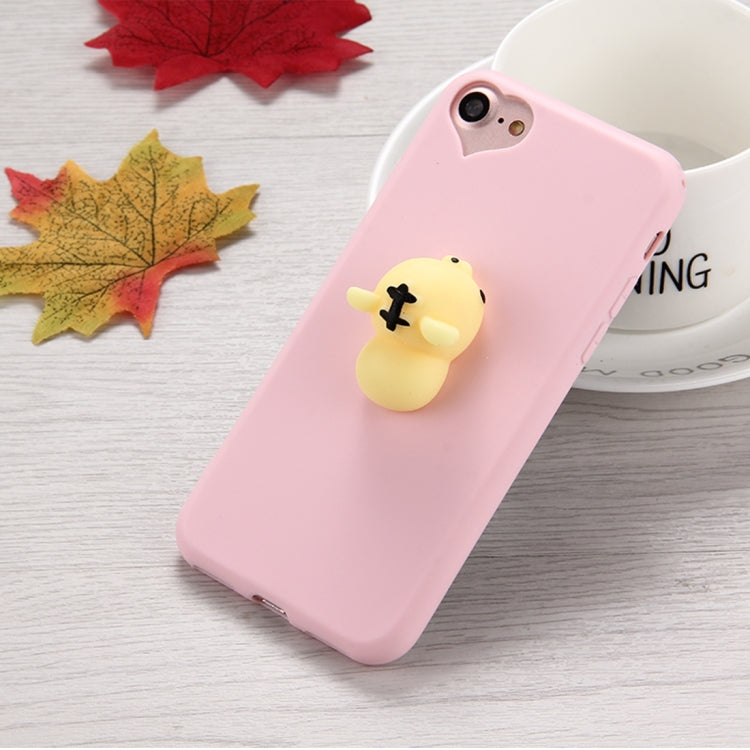 For iPhone 6 Plus & 6s Plus 3D Tiger Pattern Squeeze Relief Squishy Dropproof Protective Back Cover Case