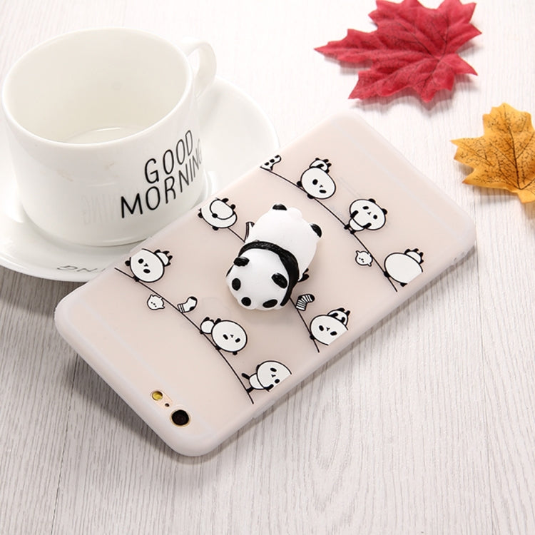 For iPhone 6 Plus & 6s Plus 3D Cartoon Squeeze Relief Squishy Dropproof Protective Back Cover Case