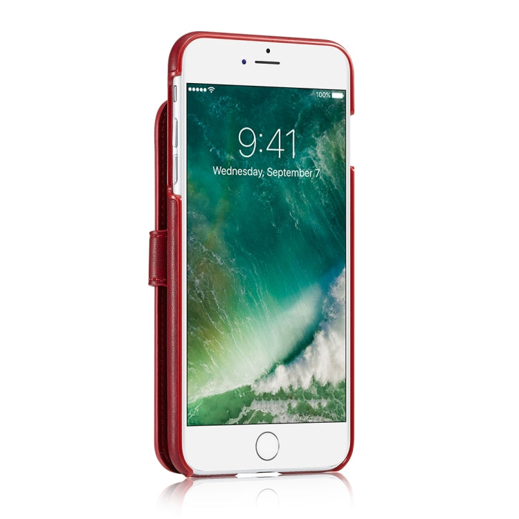 For iPhone 6 Plus & 6s Plus Retro PU Lattices Leather Texture Horizontal Flip Protective Leather Case with Holder & Card Slots & Wallet & Photo Frame