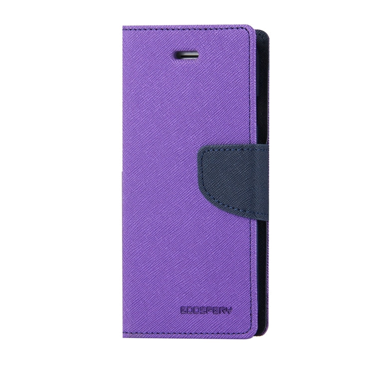 GOOSPERY FANCY DIARY for iPhone 6 Plus & 6s Plus Cross Texture Horizontal Flip Leather Case with Card Slots & Wallet & Holder