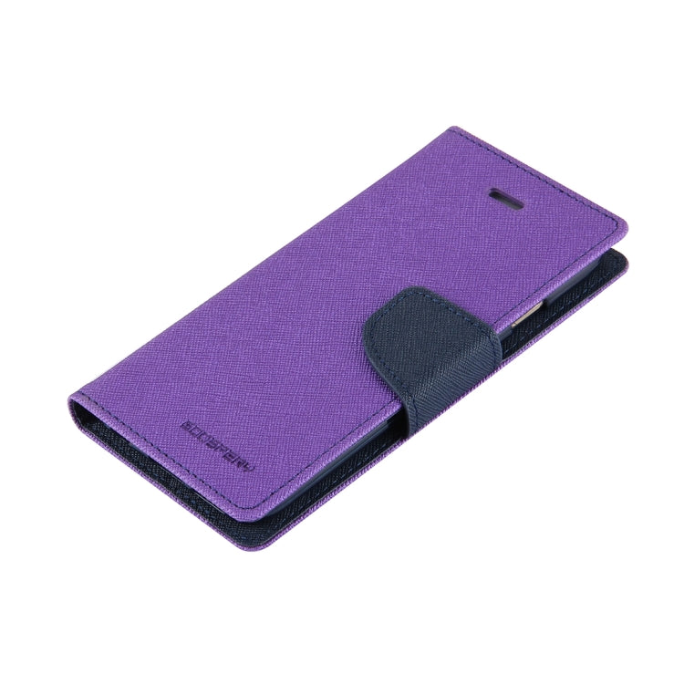 GOOSPERY FANCY DIARY for iPhone 6 Plus & 6s Plus Cross Texture Horizontal Flip Leather Case with Card Slots & Wallet & Holder