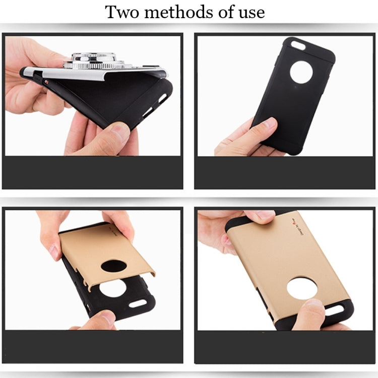 For iPhone 6 Plus & 6s Plus 2 in 1 Detachable Camera Shaped Protection Back Cover Case with Sling