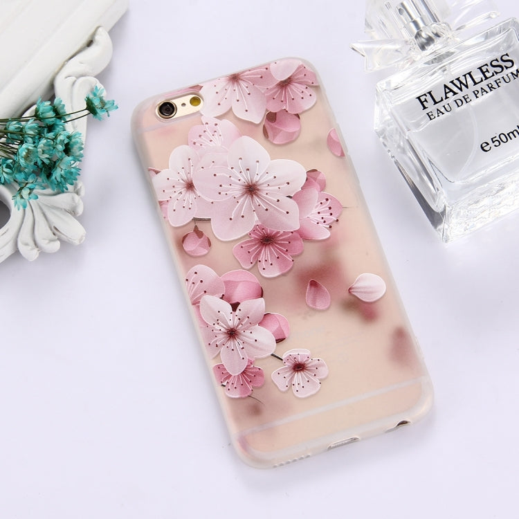 For iPhone 6 Plus & 6s Plus TPU Frosted Embossed