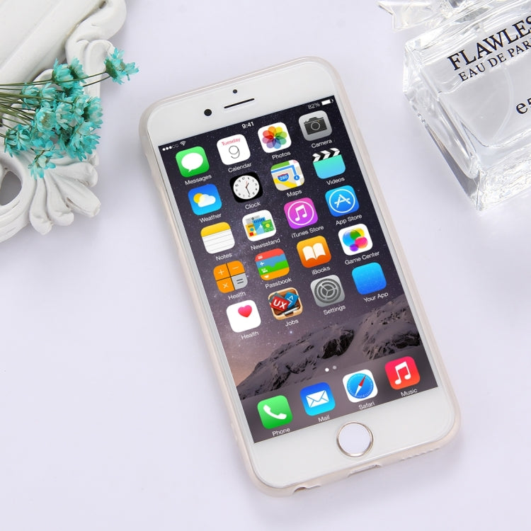 For iPhone 6 Plus & 6s Plus TPU Frosted Embossed
