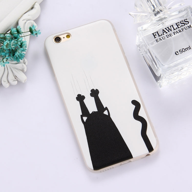 For iPhone 6 Plus & 6s Plus TPU Frosted Embossed