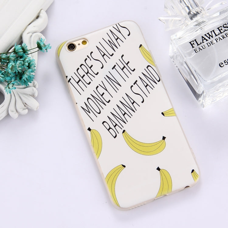 For iPhone 6 Plus & 6s Plus TPU Frosted Embossed