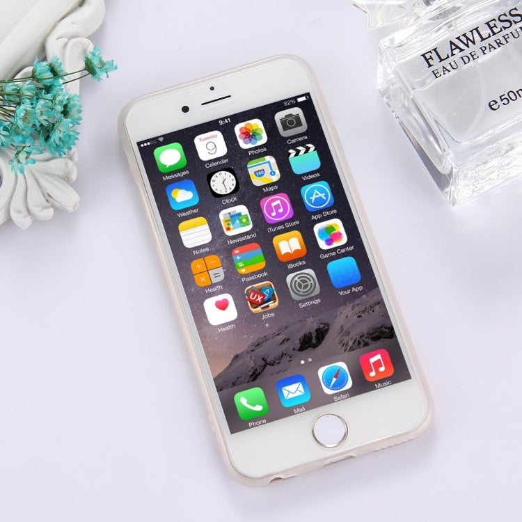 For iPhone 6 Plus & 6s Plus TPU Frosted Embossed