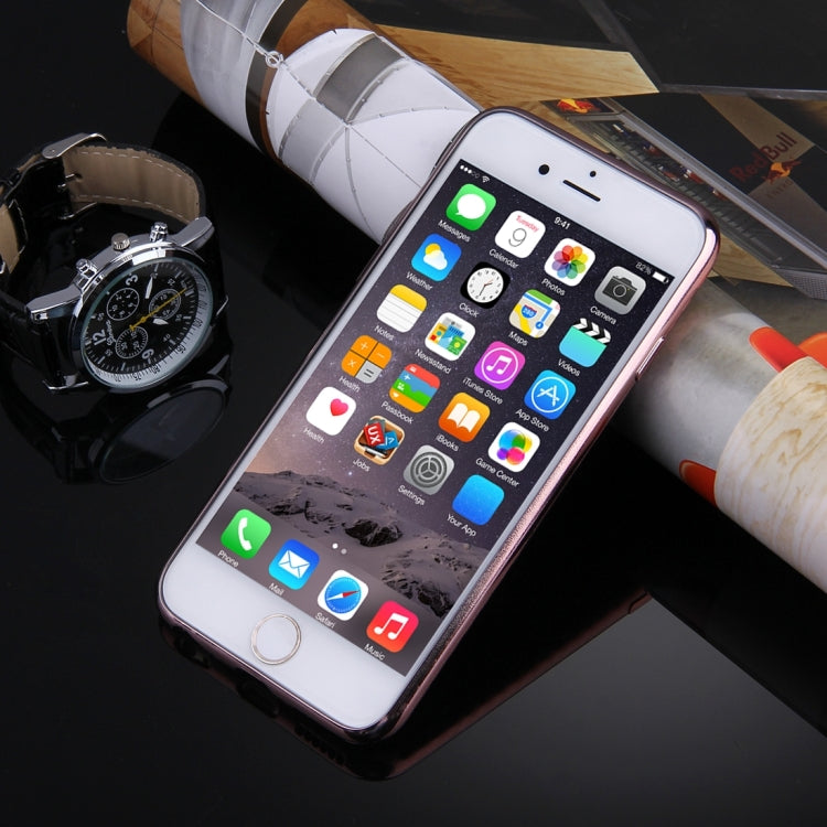 For iPhone 6 Plus & 6s Plus Artistic Carbon Fibre Texture Soft TPU Protective Case Back Cover