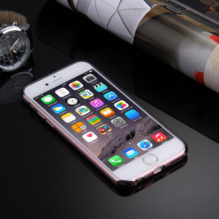 For iPhone 6 Plus & 6s Plus Artistic Carbon Fibre Texture Soft TPU Protective Case Back Cover