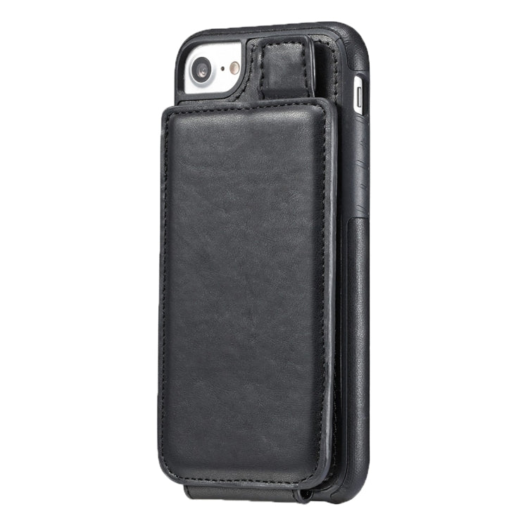 For iPhone 6 Plus & 6s Plus Retro PU Leather Texture Vertical Flip Protective Leather Case with Card Slots & Wallet & Photo Frame
