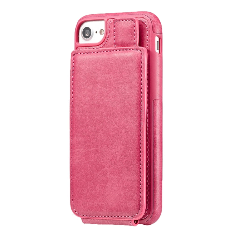 For iPhone 6 Plus & 6s Plus Retro PU Leather Texture Vertical Flip Protective Leather Case with Card Slots & Wallet & Photo Frame